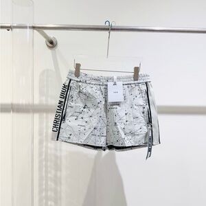 Authentic Dior Star Map Print Women's Shorts